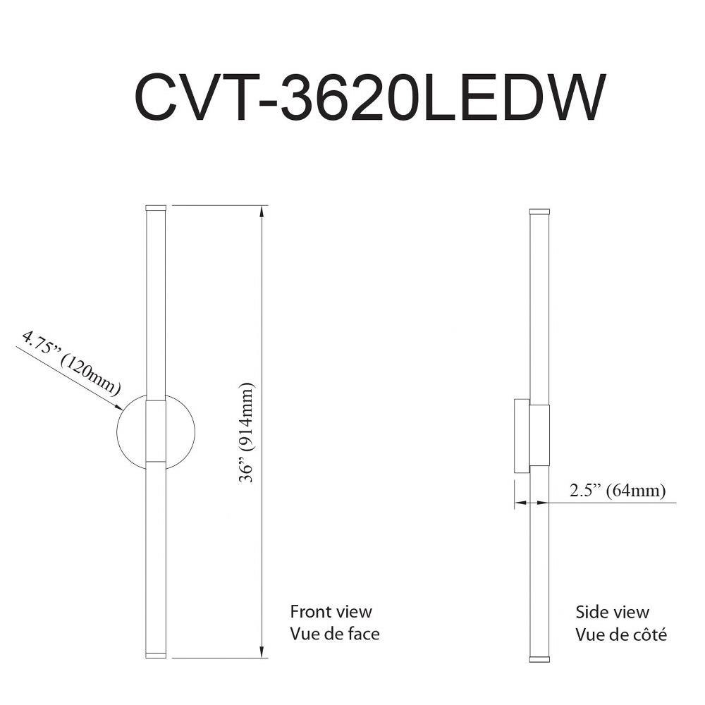 CVT-3620LEDW-AGB