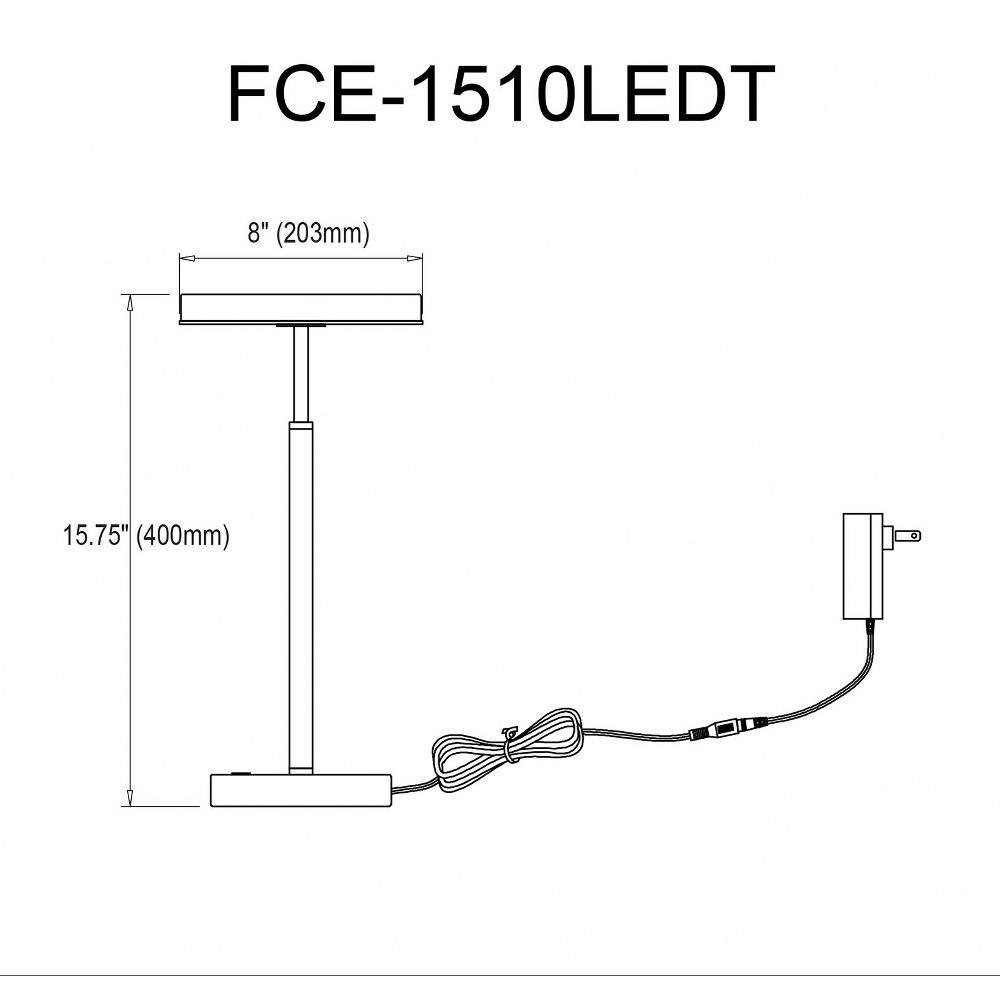 FCE-1510LEDT-SB