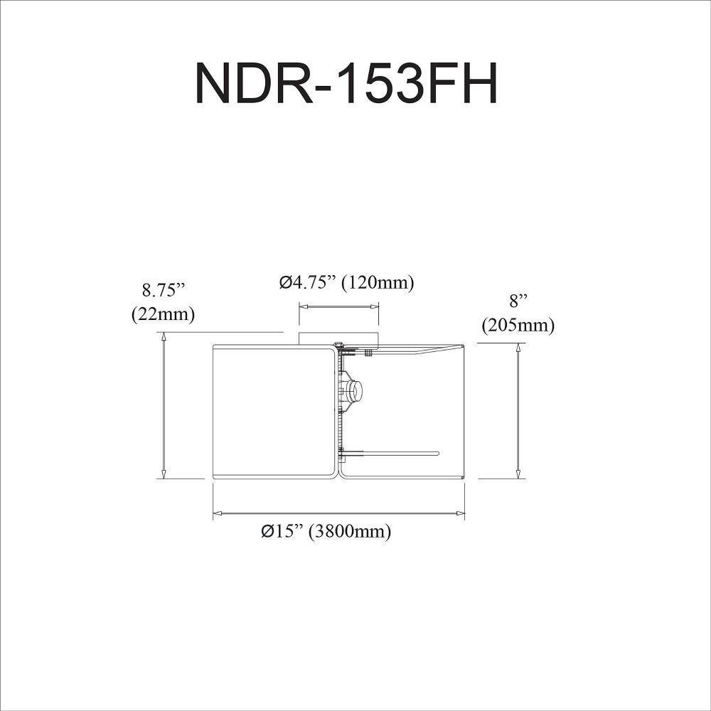 NDR-153FH-BK-WH