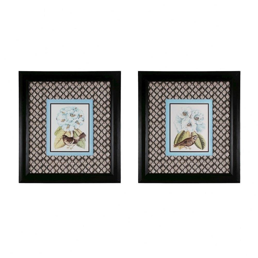 Birds and Blooms 22 Inch Wall Art by Elk Home - 10002-S2