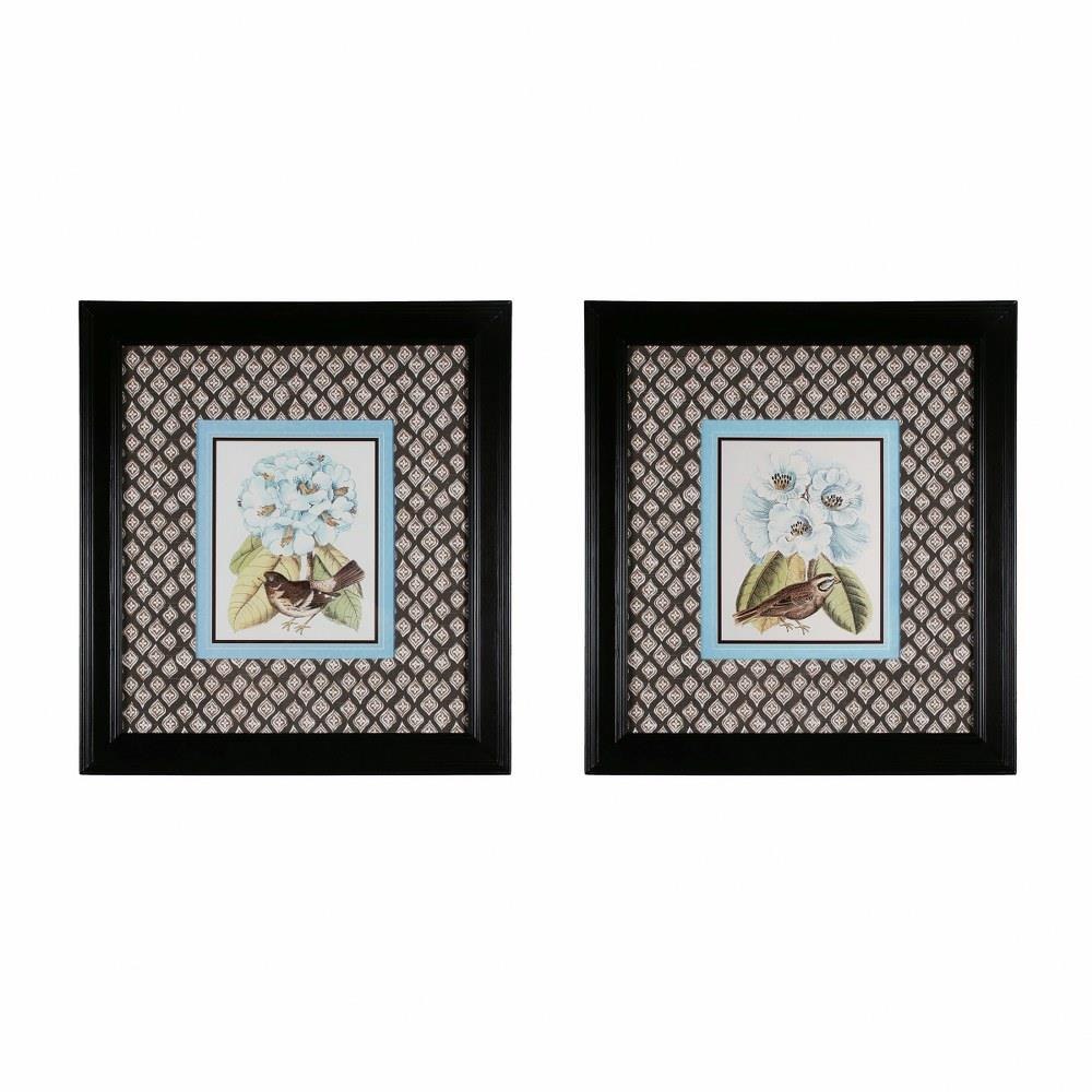 Birds and Blooms 22 Inch Wall Art by Elk Home - 10002-S2
