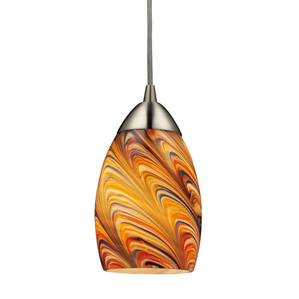 Mini Vortex 9.5W 1 LED Mini Pendant  7 x 4 Inch by ELK Home - 10089/1