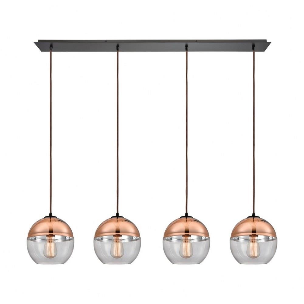 Revelo 4 Light Oversized Linear Pendant by ELK Home - 10490/4LP