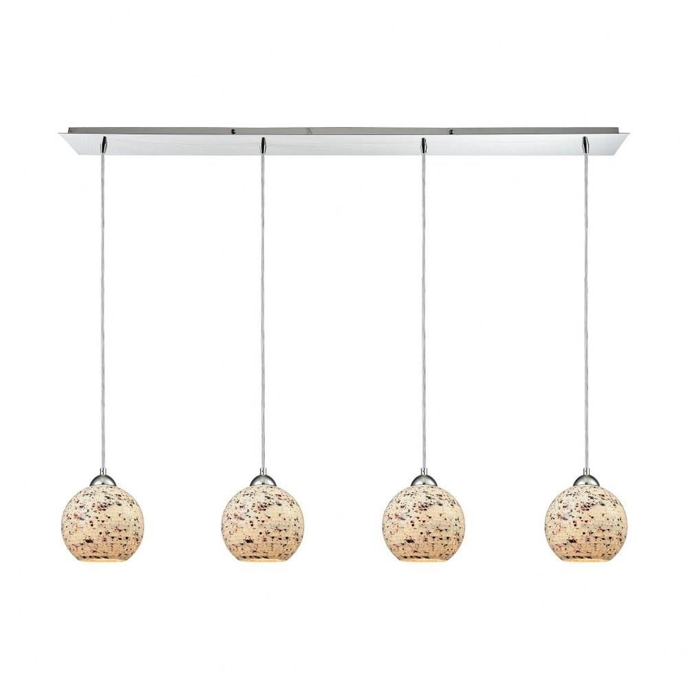 Spatter 4 Light Oversized Linear Pendant by ELK Home - 10741/4LP