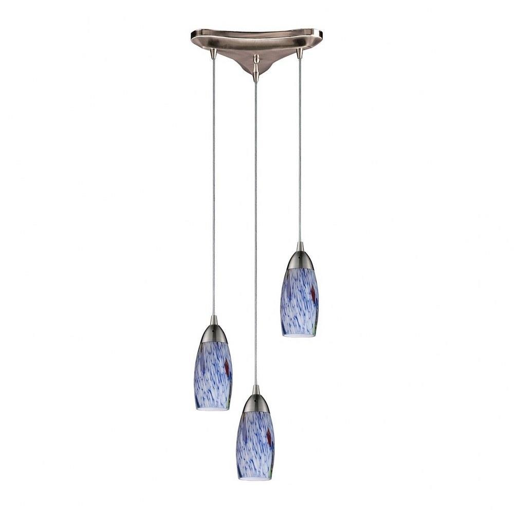Milan 3 Light Small Pendant by ELK Home - 110-3