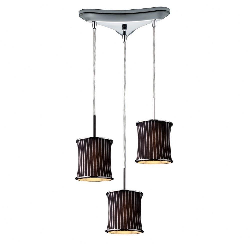Fabrique - 3 Light Drum Pendant-10 Inches Wide - 20021/3