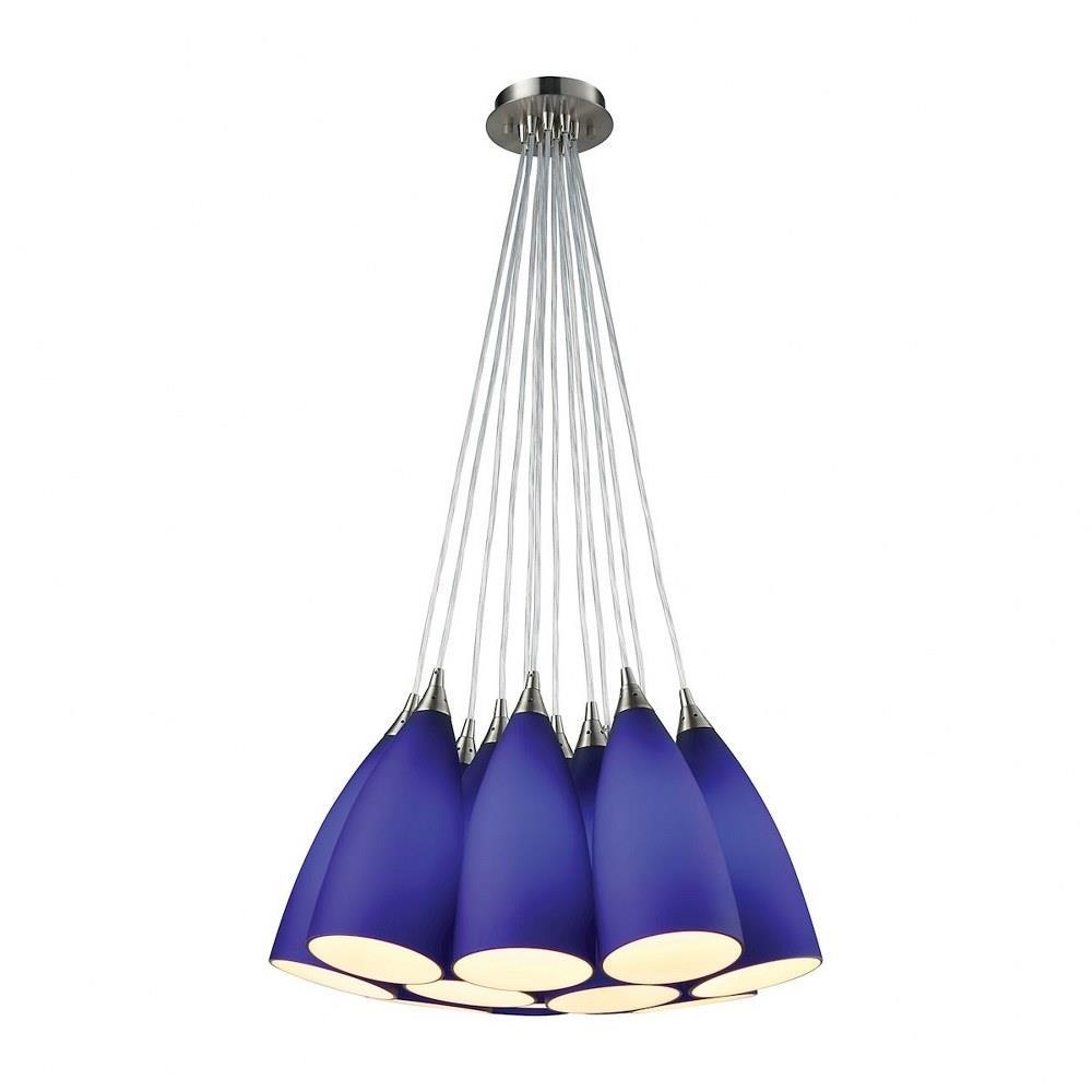 Vesta 12 Light Large Pendant by ELK Home - 2581-12SR