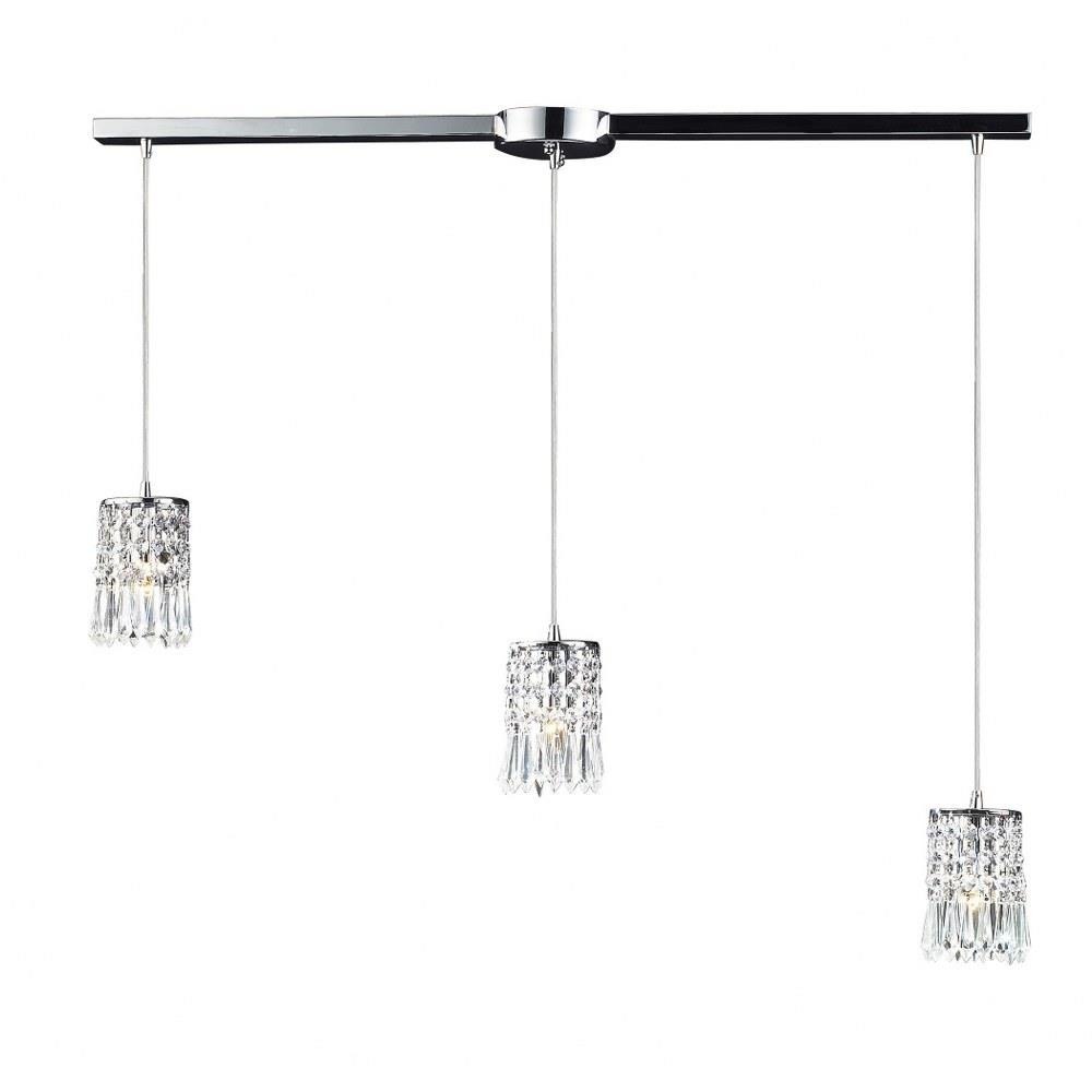 Optix 3 Light Oversized Linear Pendant by ELK Home - 2997/3L