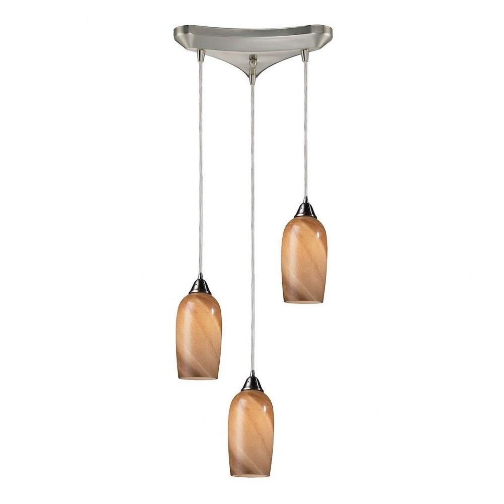 Sandstone 3 Light Linear Pendant by ELK Home - 31137/3