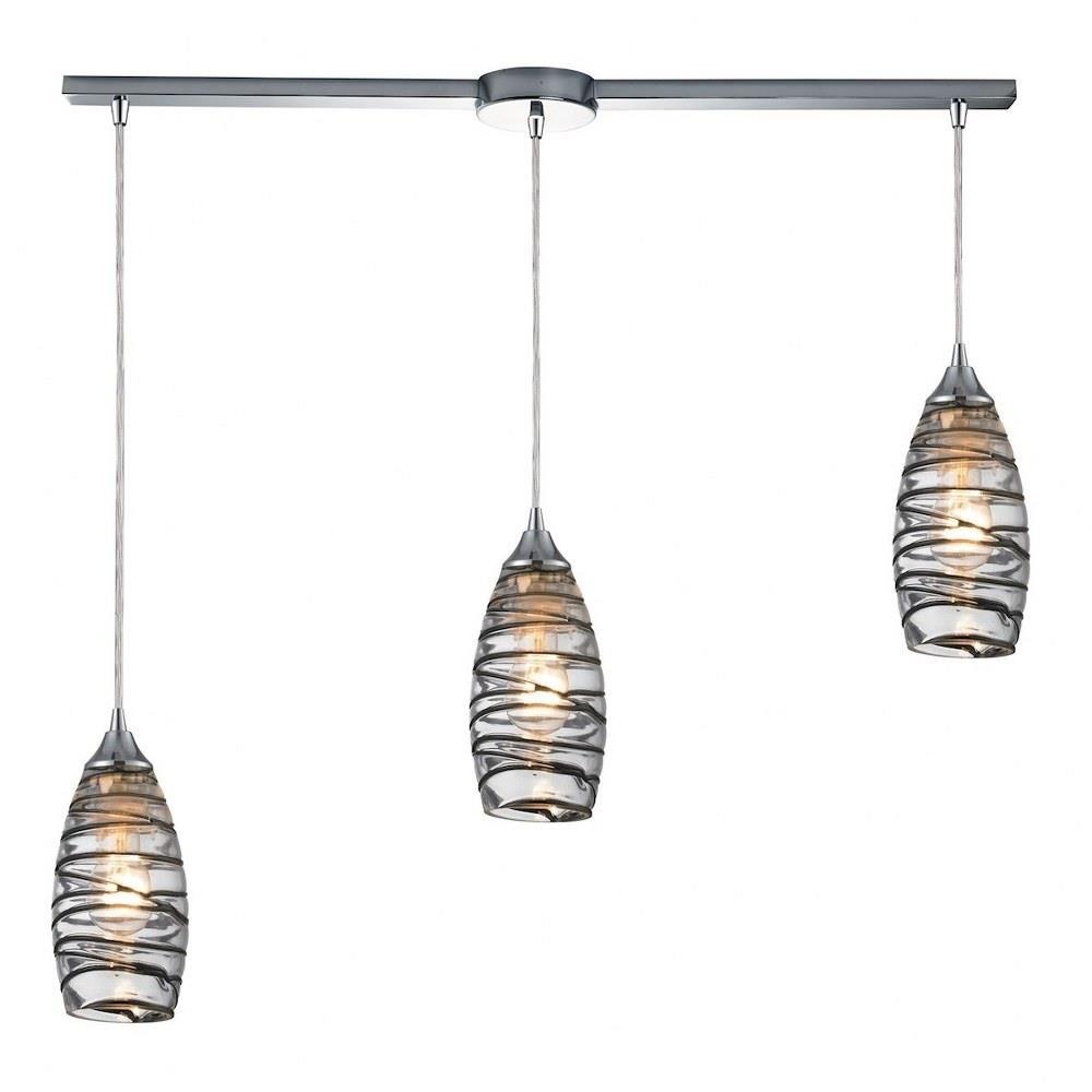 Twister 3 Light Oversized Pendant by ELK Home - 31338/3L-vinw