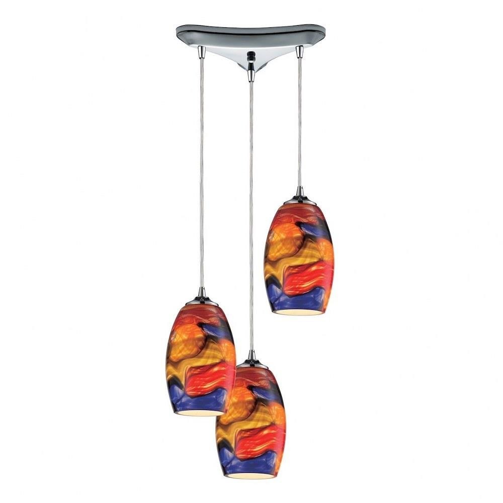 Surrealist 3 Light Small Pendant by ELK Home - 31339/3