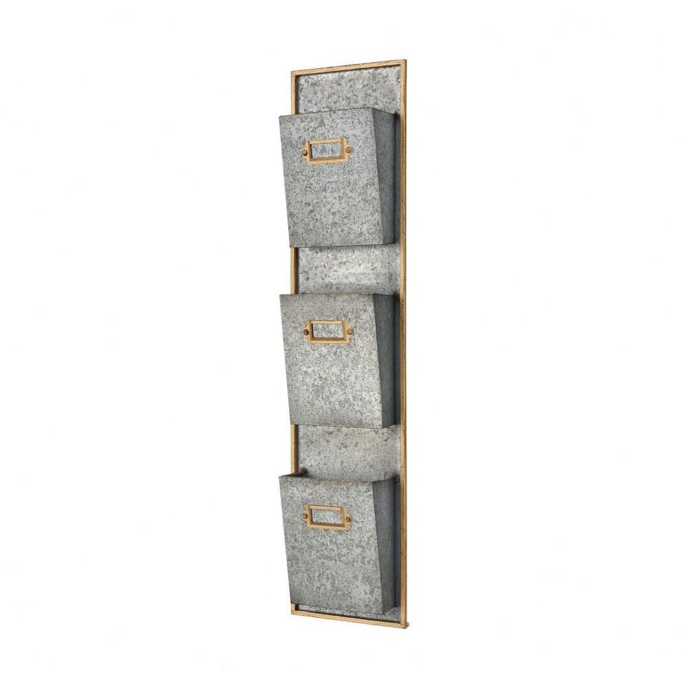 Whitepark Bay Wall Organizer 33.5 Inch Tall and 7.87 Inch Wide by ELK Home - 3138-500