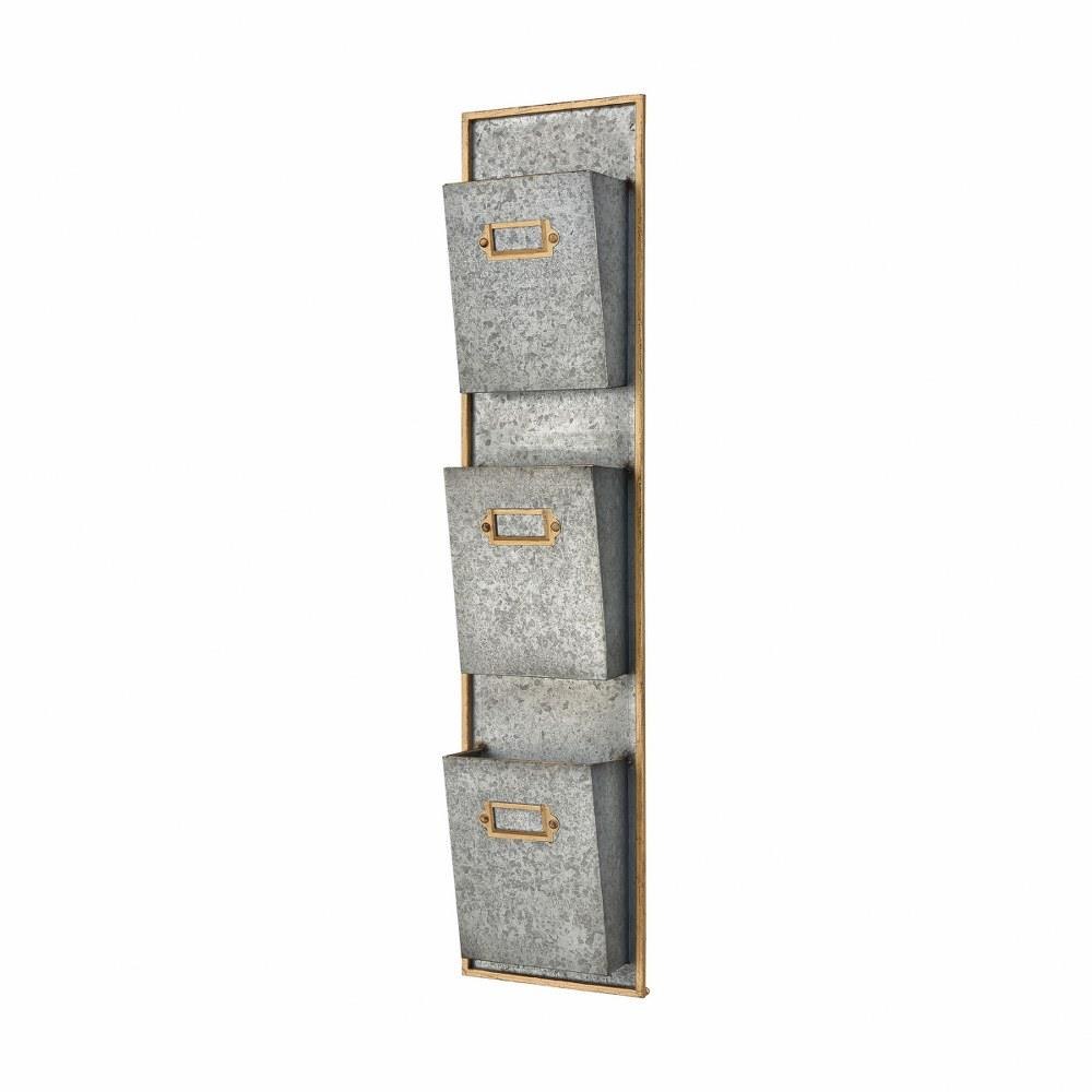 Whitepark Bay Wall Organizer 33.5 Inch Tall and 7.87 Inch Wide by ELK Home - 3138-500