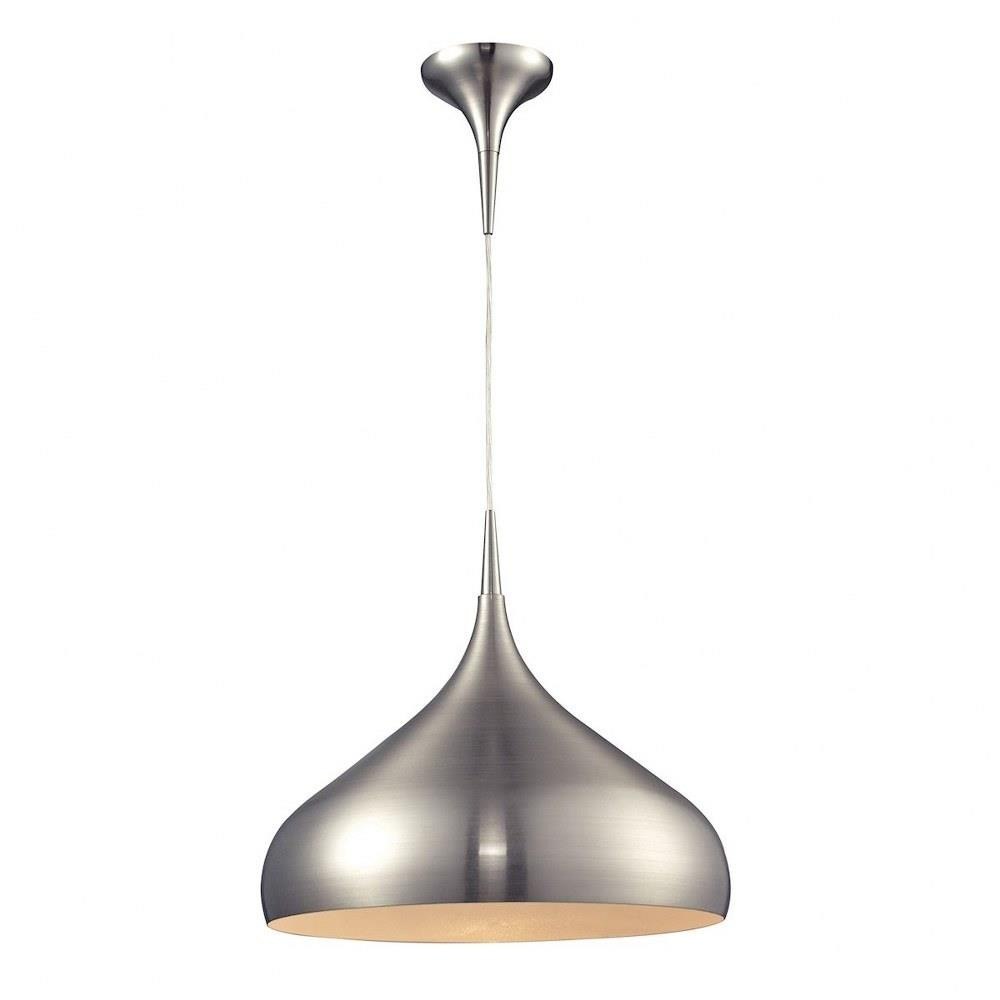 Lindsey 1 Light Large Pendant 14.5 Inch Tall by ELK Home - 31442/1SN