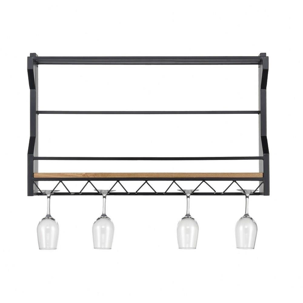 Wavertree 18.88 Inch Metal Hanging Wine Rack by Elk Home - 3187-011