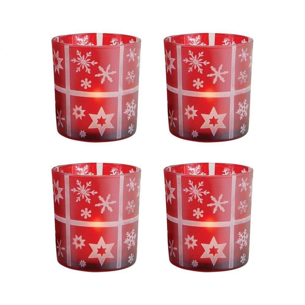 Festival 2.75 Inch Votive (Set of 4) In Traditional by Elk Home - 393075/S4