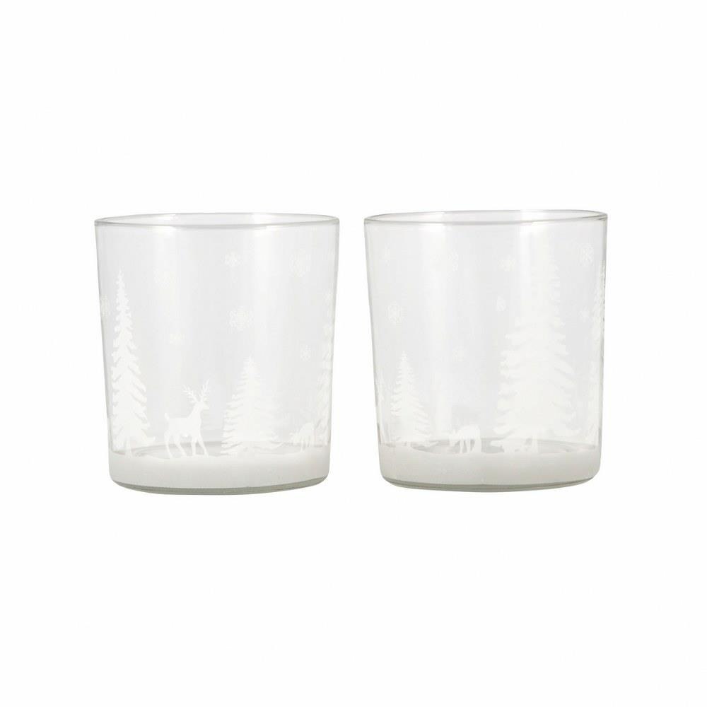 Winter Lights - Votive (Set of 2)-3 Inches Tall and 3 Inches Wide - 393204