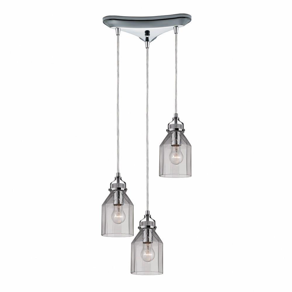 Danica 3 Light Small Traditional Pendant by ELK Home - 46019/3