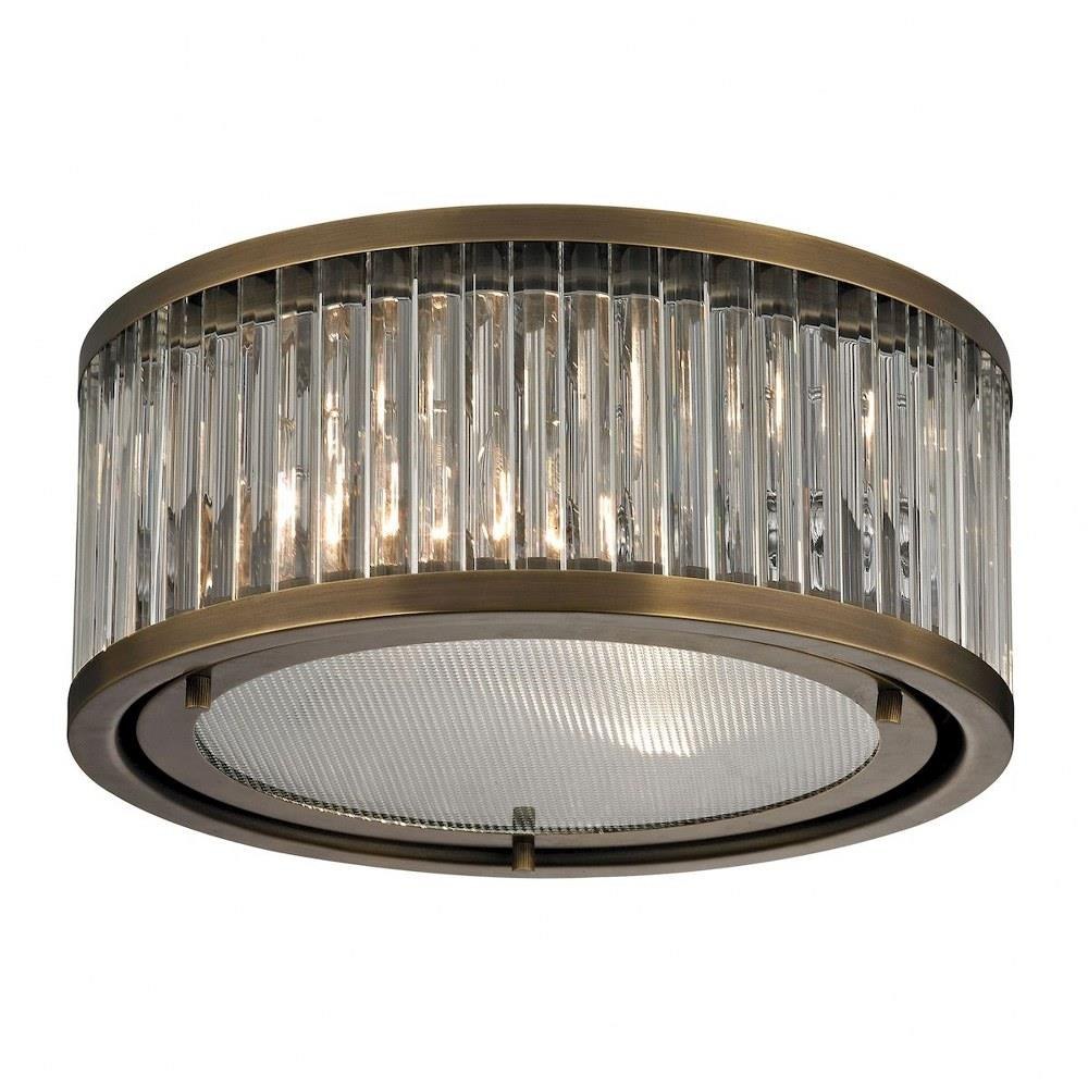 Linden Manor 2 Light 12 Inch Wide Flush Mount by ELK Home - 46122/2