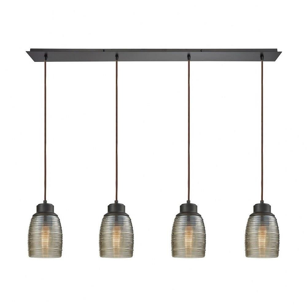 Muncie 4 Light Oversized Pendant by ELK Home - 46216/4LP