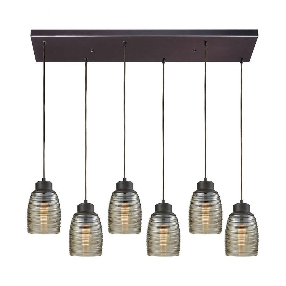 Muncie 6 Light Large Pendant by ELK Home - 46216/6RC