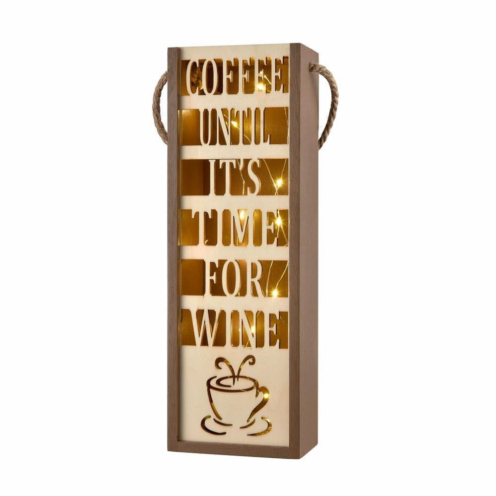 Coffee Until It's 4.5 Inch Wine Lighting by Elk Home - 520204
