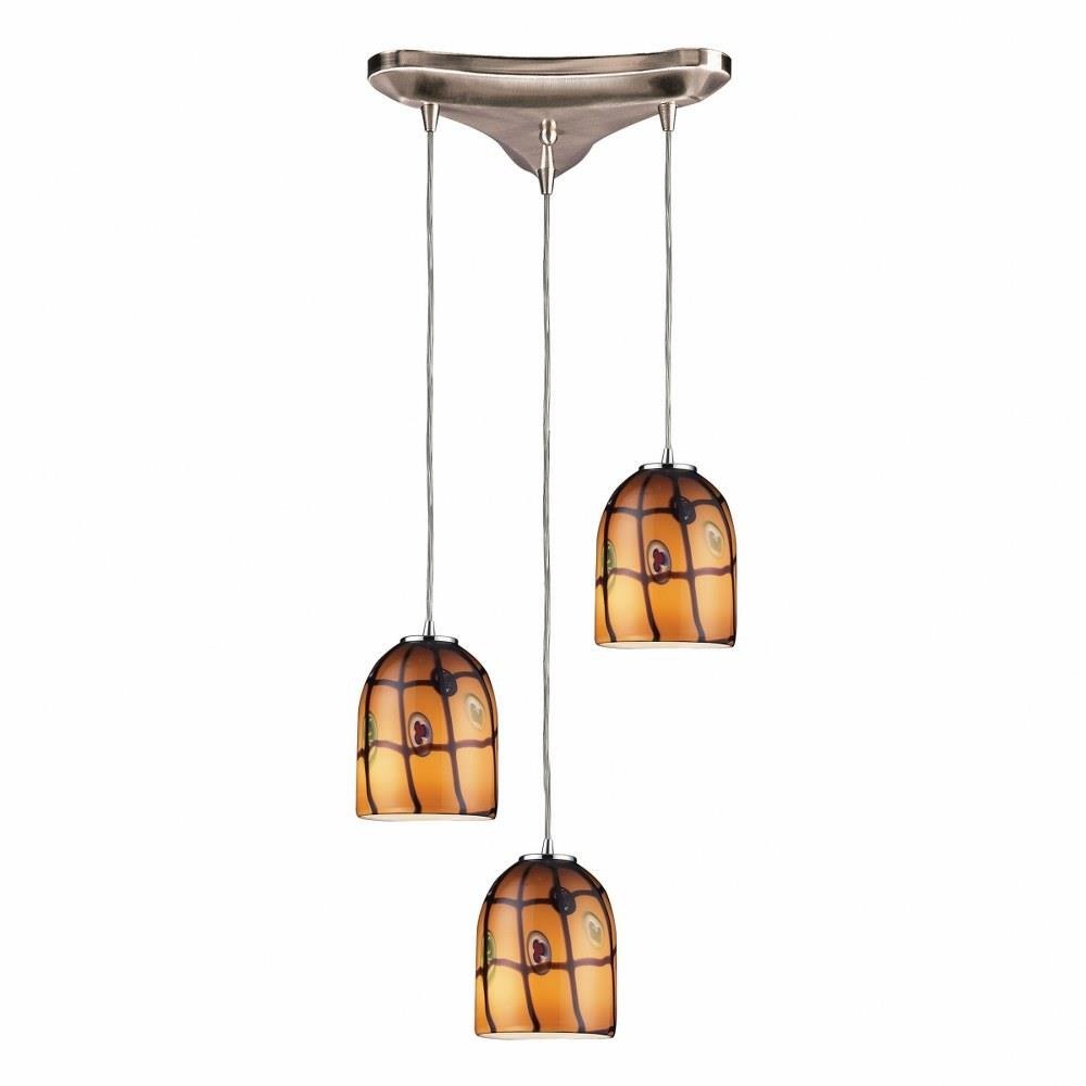 Rapture Three Light Small Pendant by ELK Home - 543-3CI