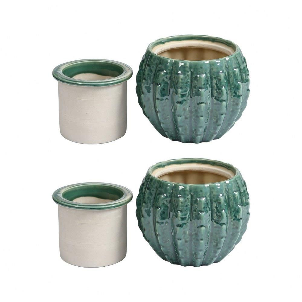 Santa Fa 4.5 Inch Vessel (Set of 2) by Elk Home - 552113/S2