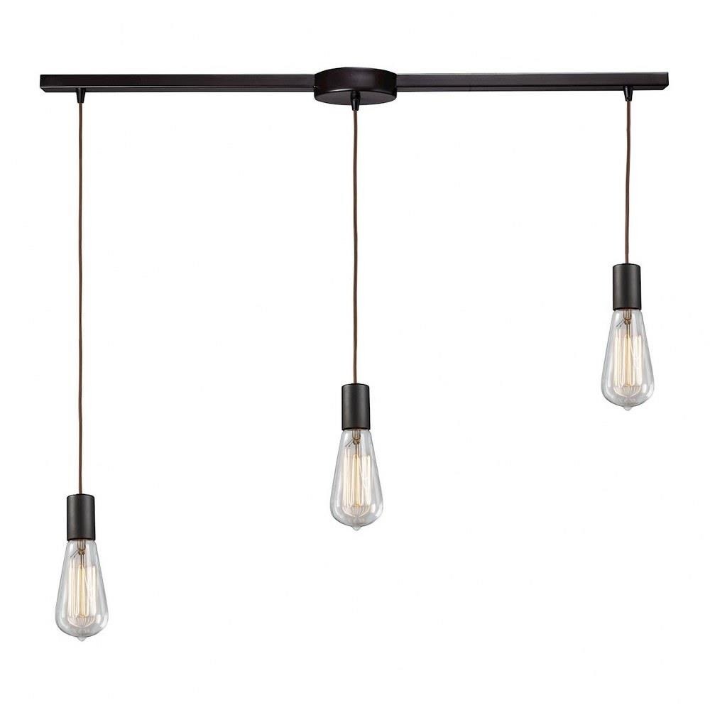 Menlow Park 3 Light Metal Oversized Linear Pendant by ELK Home - 60046-3L