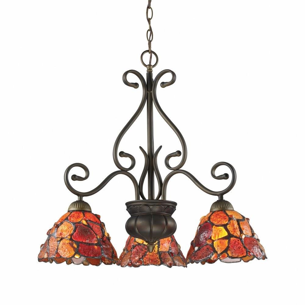 Carelina 3 Light Medium Chandelier by ELK Home - 70005-3