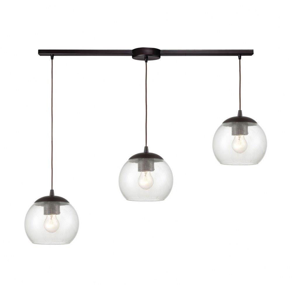 Kendal - 3 Light Linear Mini Pendant In Contemporary Style-8 Inches Tall and 36 Inches Wide - 85210/3L
