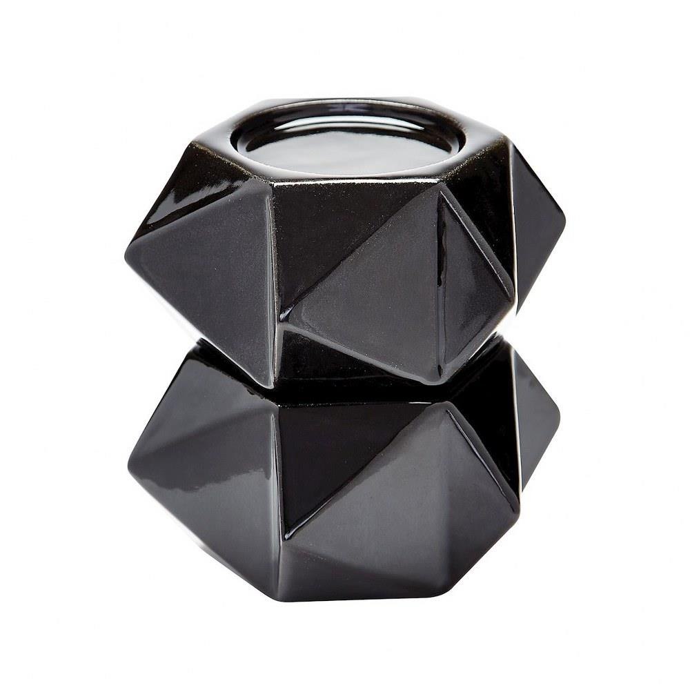 Ceramic Star 7.3 Inch Large Candle Holder (Set of 2) by Elk Home - 857126/S2
