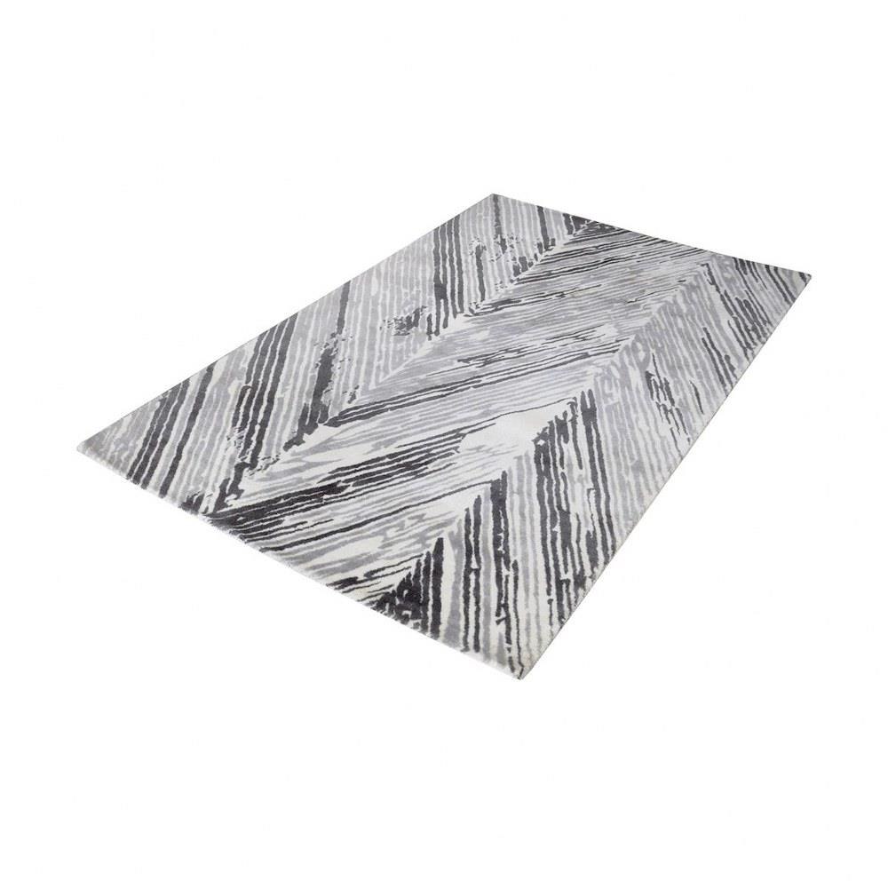 Rhythm 96 Inch Handwoven Printed Wool Rug by Elk Home - 8905-061