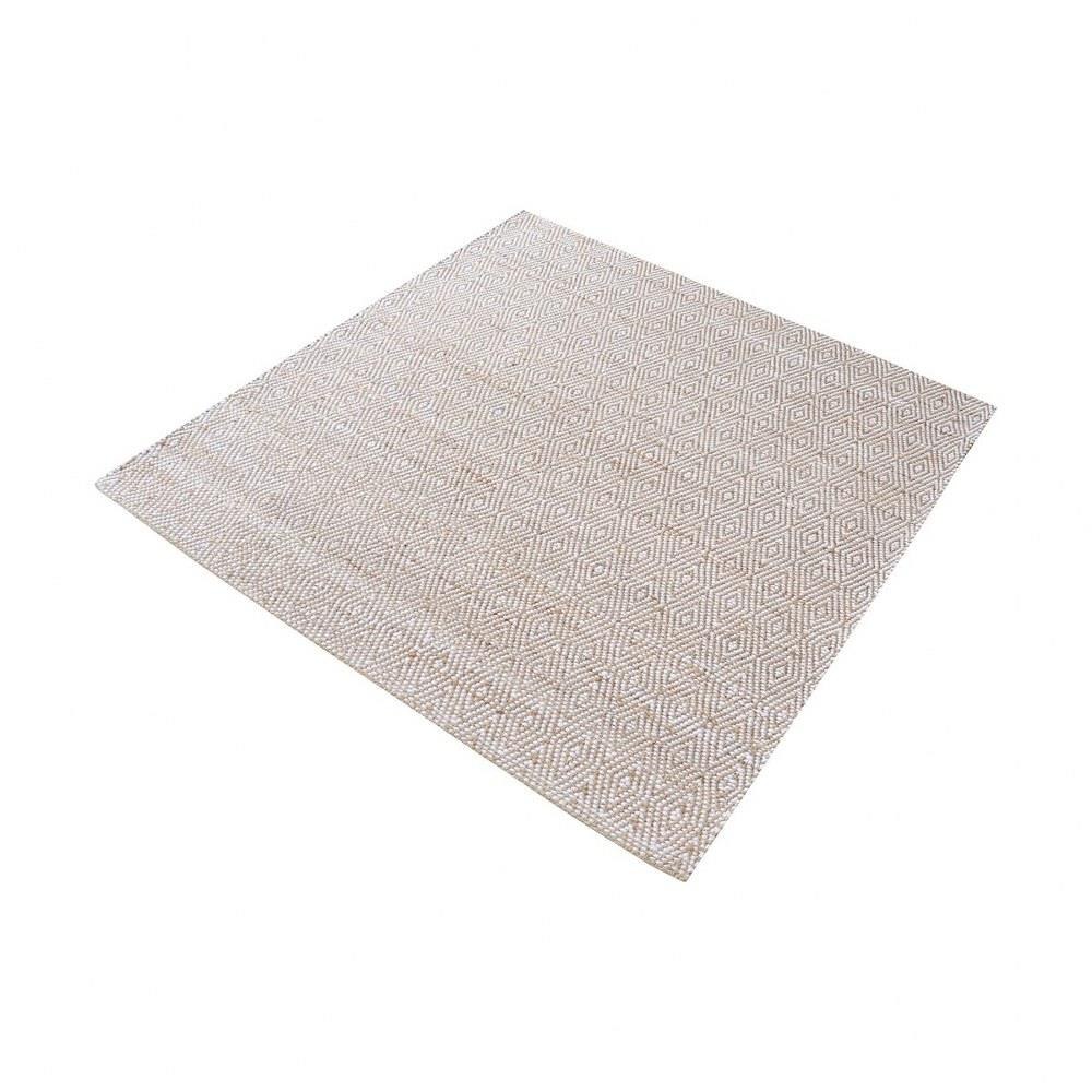 Elsie 16 Inch Handwoven Hemp and Cotton Rug by Elk Home - 8905-124