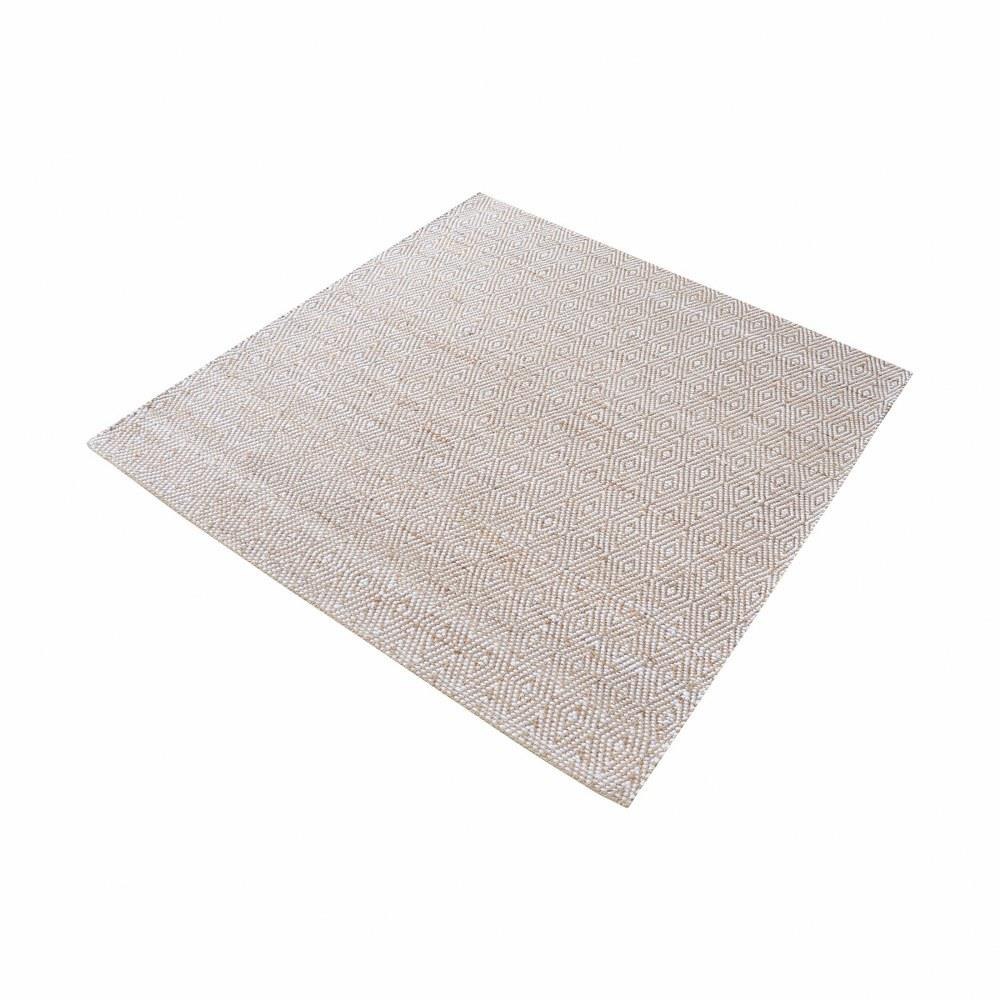 Elsie 16 Inch Handwoven Hemp and Cotton Rug by Elk Home - 8905-124