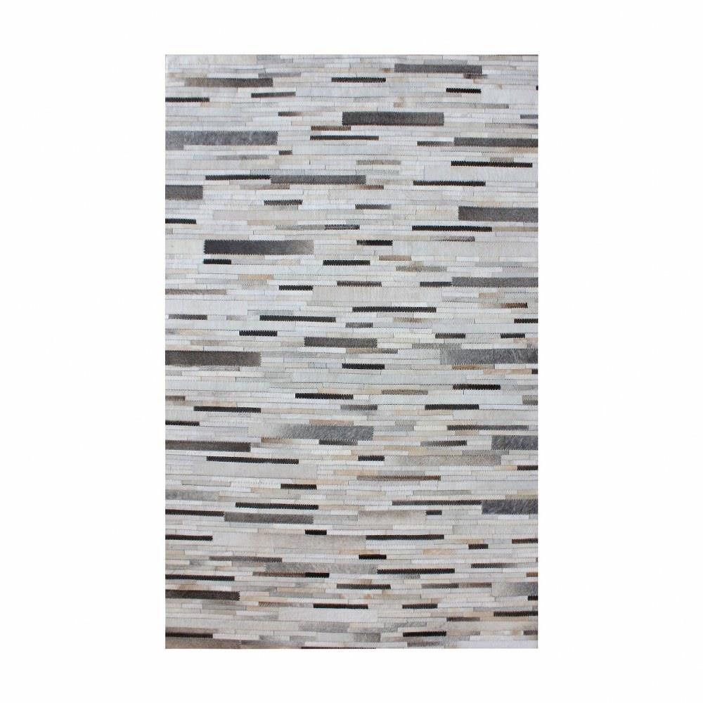 Joico 1 Inch Hand Stitched Leather Patchwork Rug by Elk Home - 8905-374