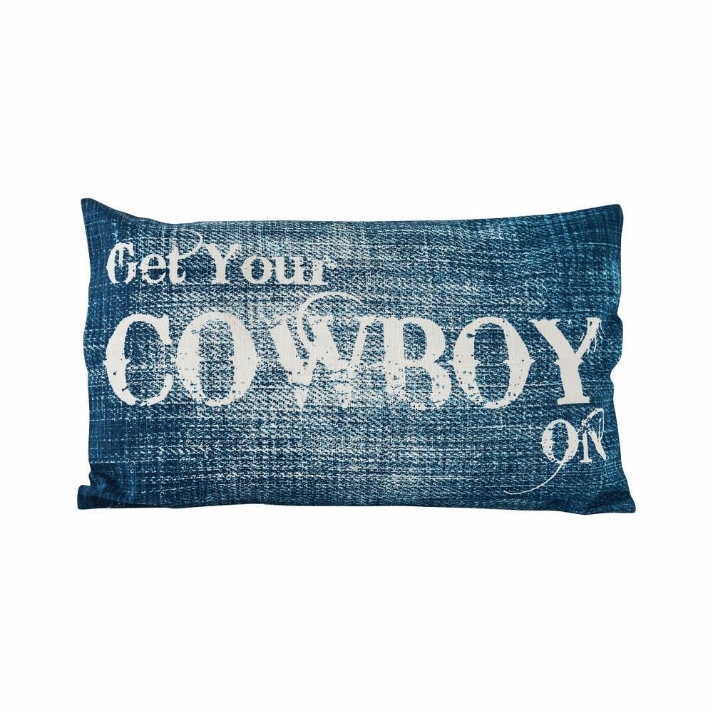 Get Your Cowboy On 20 Inch Pillow by Elk Home - 904301
