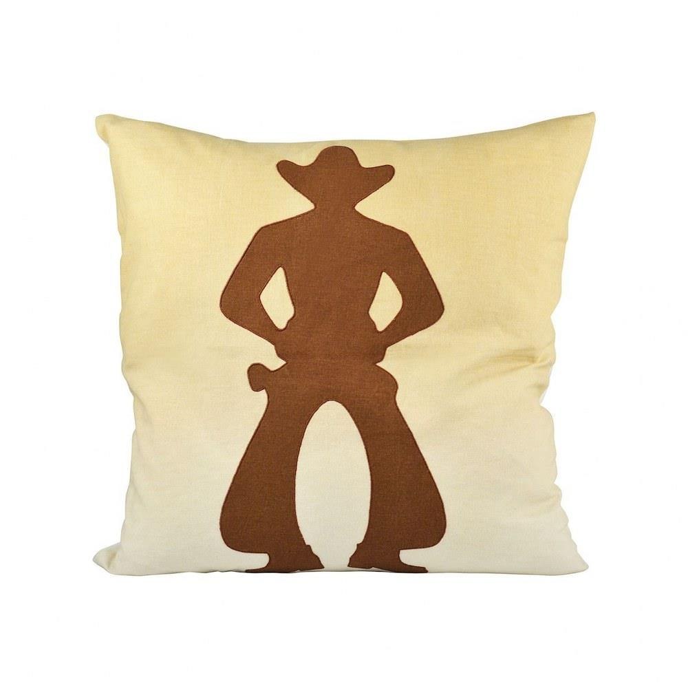 Cowboy 20 Inch Pillow by Elk Home - 904318