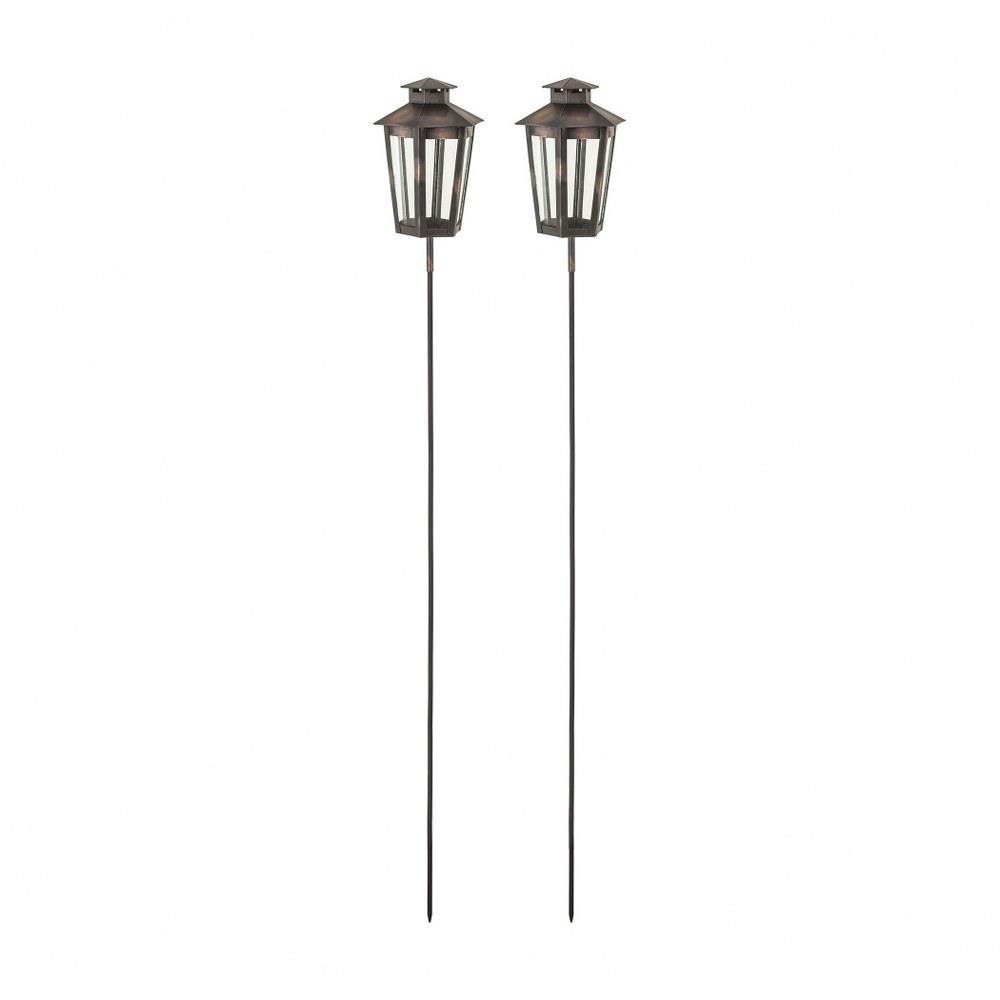 Alpine 5.5 Inch Garden Stake (Set of 2) by Elk Home - 951626/S2