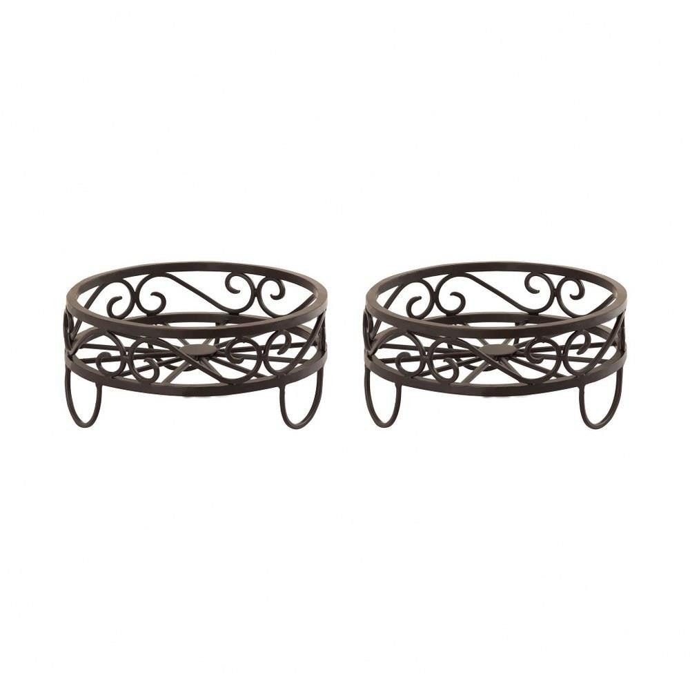 Brixton 11 Inch Short Plant Stand (Set of 2) by Elk Home - 951855/S2