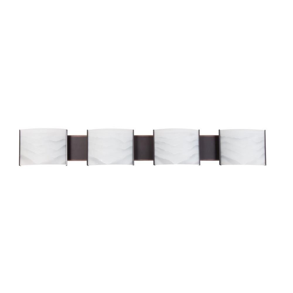 Pannelli 4 Light Modern Vanity Light 42 Inch Wide by Elk Home - BV714-6-45