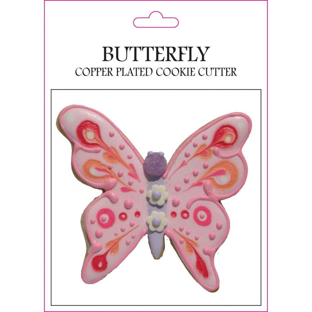 Butterfly 4.88 Inch Cookie Cutters (Set of 6) by Elk Home - CPBFLY/S6