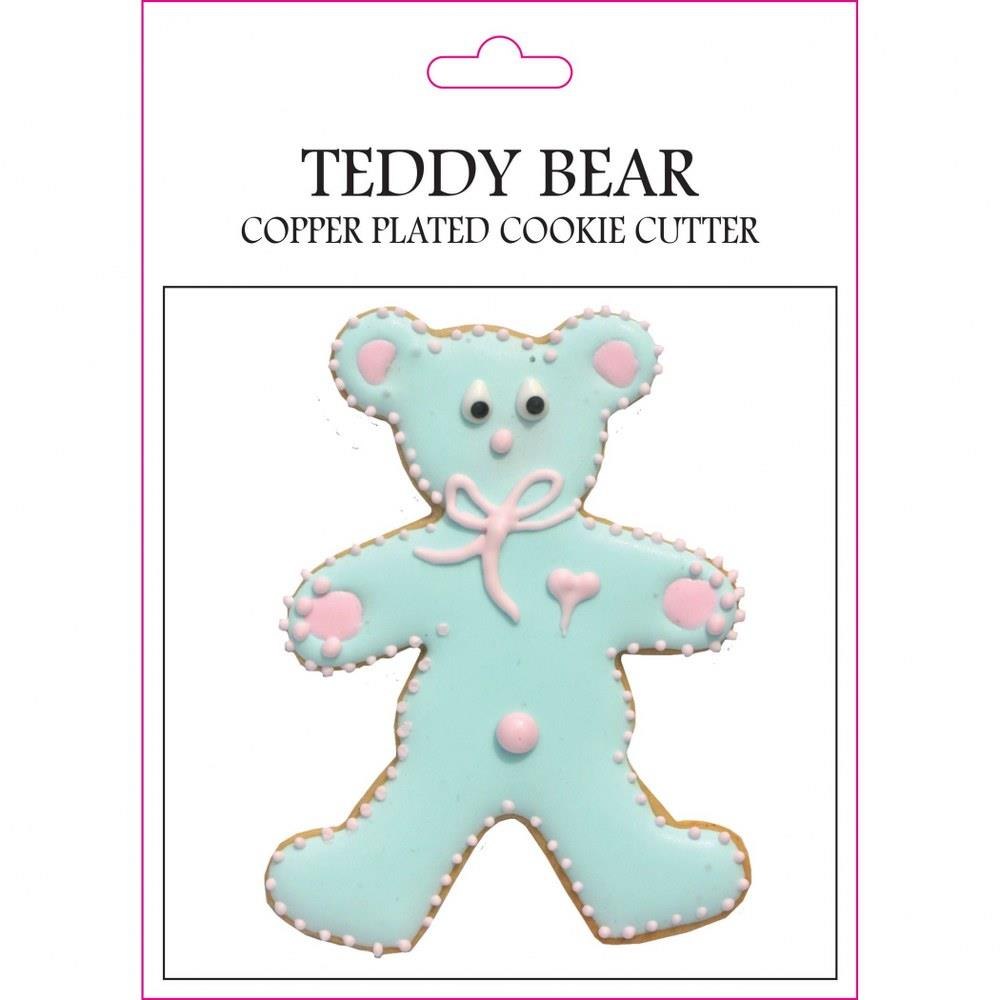 Teddy Bear 6.81 Inch Cookie Cutters (Set of 6) by Elk Home - CPTBR/S6