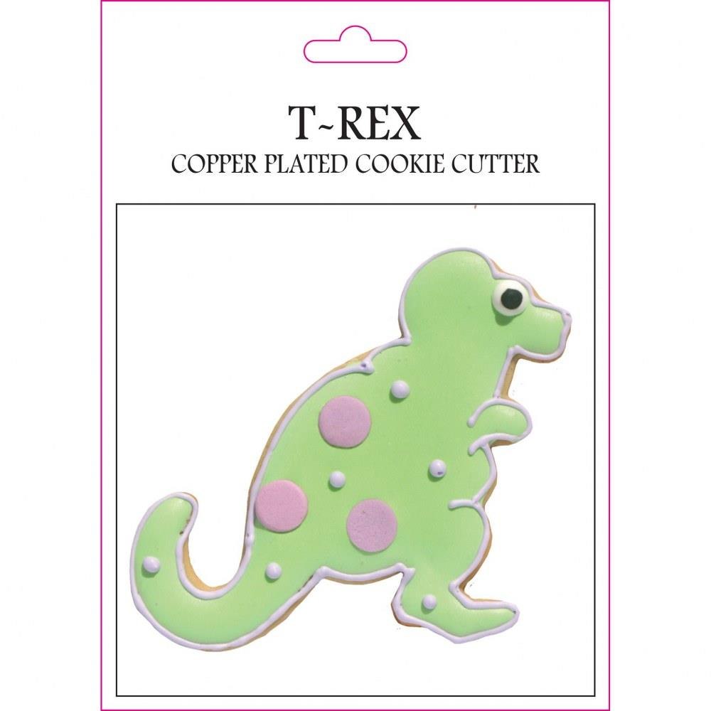 T-Rex 6.81 Inch Cookie Cutters (Set of 6) by Elk Home - CPTREX/S6