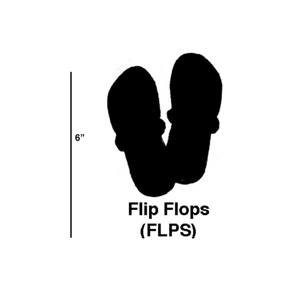 Flip Flops 5.5 Inch Cookie Cutter (Set of 6) In Traditional by Elk Home - FLPS/S6