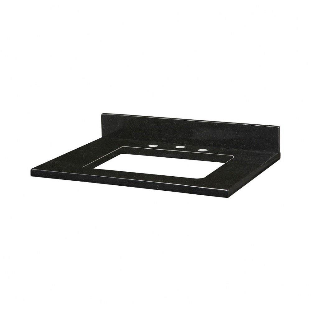 25 In Stone Top for Rectangular Undermount Sink by ELK Home - GRUT25RBK