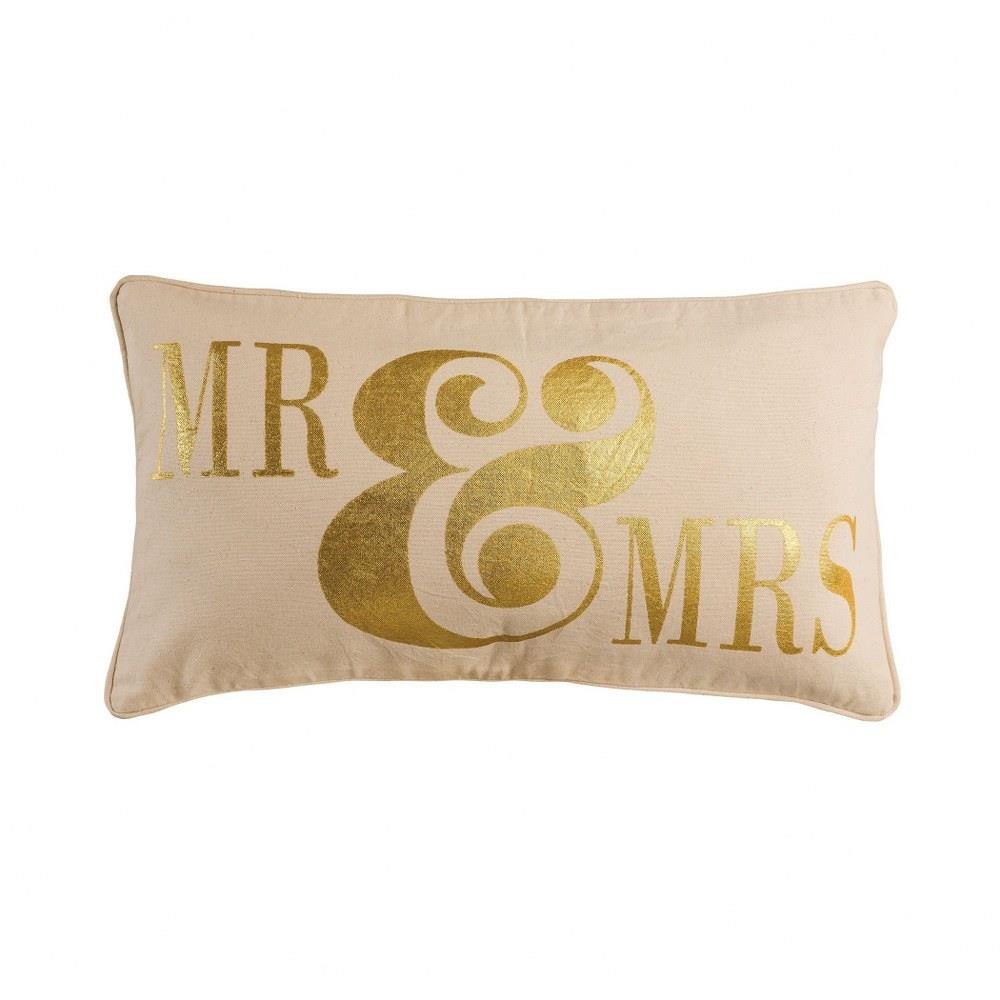 Mr. and Mrs. 12 Inch Pillow by Elk Home - PLW018