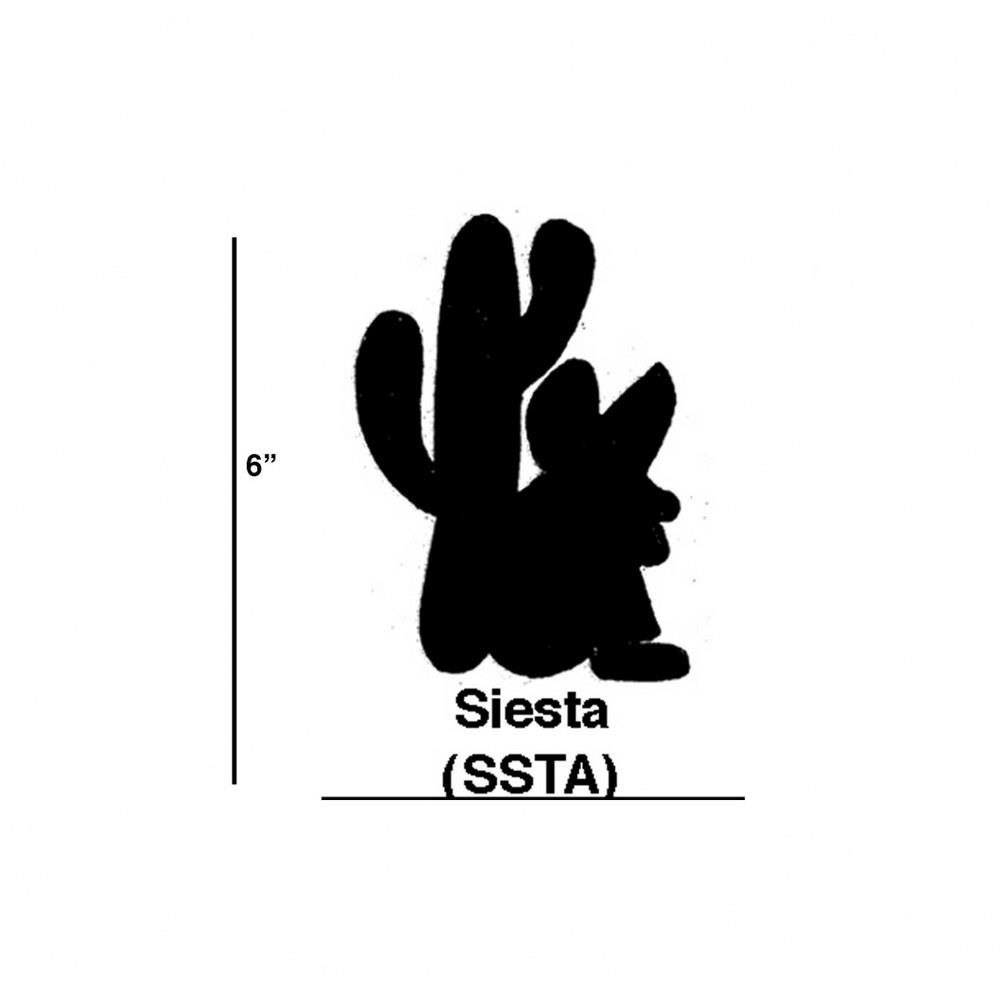 Siesta 0.88 Inch Cookie Cutters (Set of 6) by Elk Home - SSTA/S6