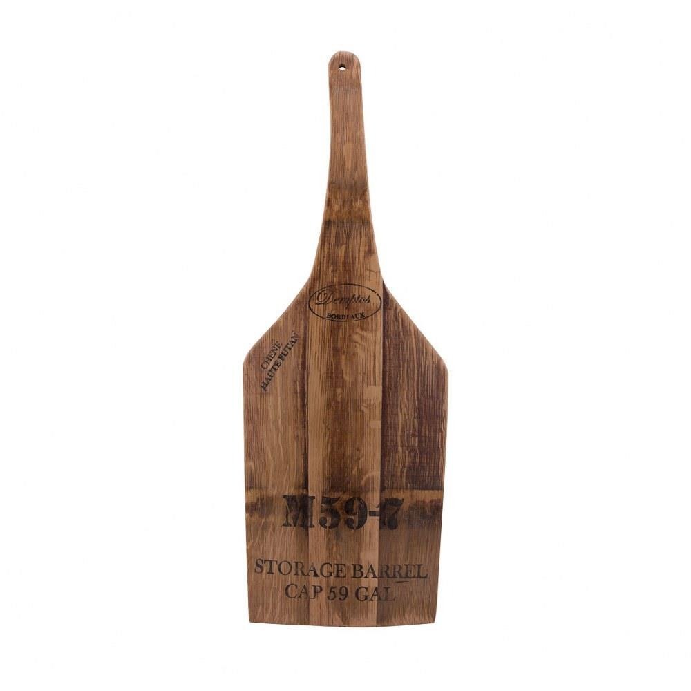 WB Wine Stave 25.5 Inch Bottle Shaped Server by Elk Home - TRAY047