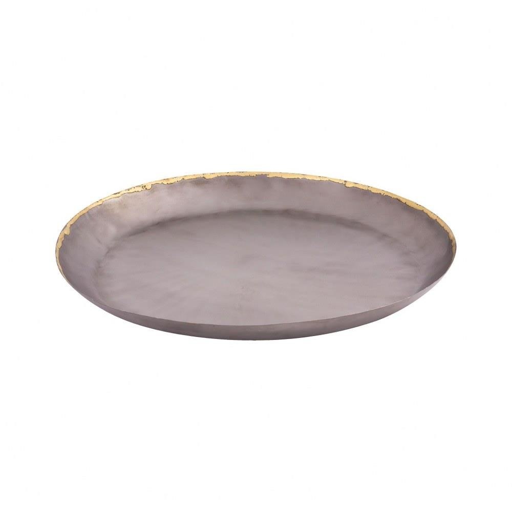 19.75 Inch Charger Plate with Rim by Elk Home - TRAY058